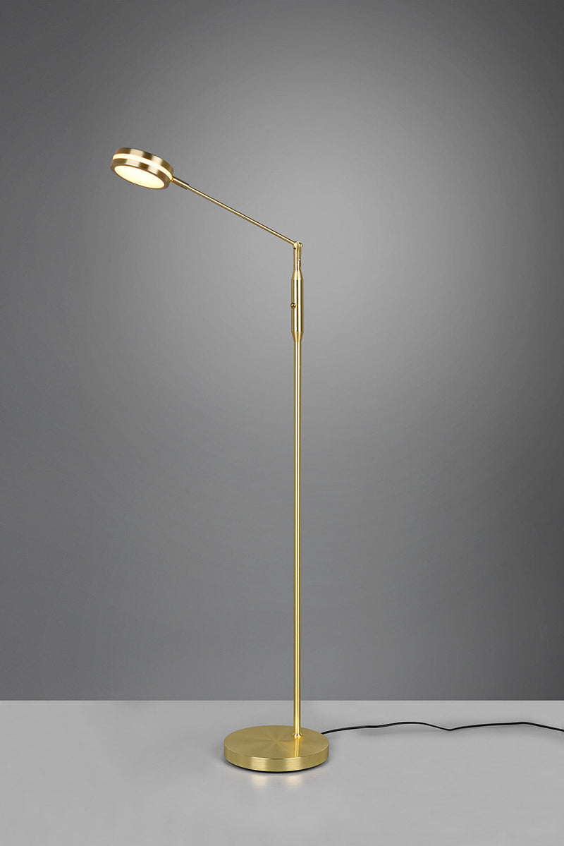 Piantana da Interno a LED SMD in Metallo Ottone Opaco