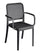 Chaise de jardin empilable 56x52x86 cm en polypropylène anthracite