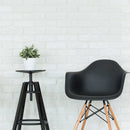 Sedia Moritz 53x47x82 h cm in Legno Nero