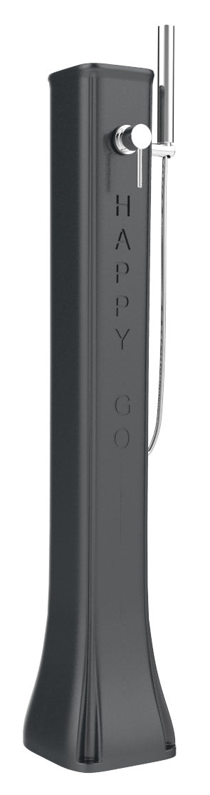 Doccia Solare da Giardino 23L Miscelatore e Doccetta Mobile Arkema Happy Go Grigio Antracite acquista