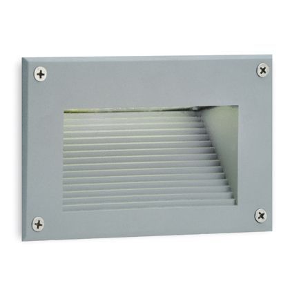 Lampe Led Encastrée Couleur Aluminium Réfléchie pour Ligne Extérieure Route Livos sconto