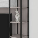 Parete Attrezzata Soggiorno 260 cm in MDF Tronador Light Mocha