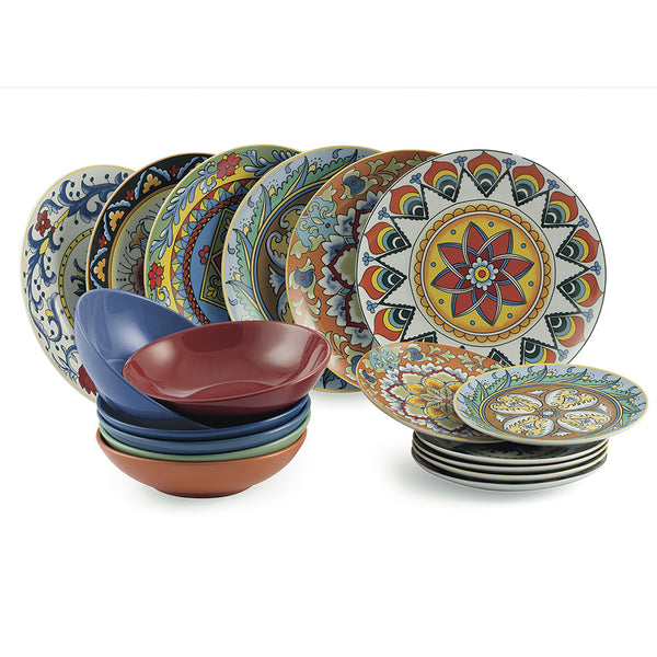 sconto VdE Tivoli 1996 Service De Table En Porcelaine Renaissance 18 Pièces
