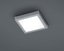Plafoniera da Interno a LED in Alluminio Nichel Opaco