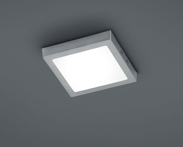 Plafoniera da Interno a LED in Alluminio Nichel Opaco sconto