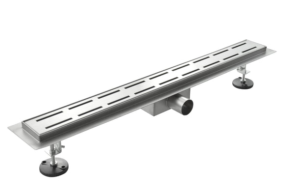 Caniveau de drainage de sol en acier inoxydable de différentes tailles sconto