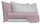 Parure de Draps et Taies d'Oreiller Réversibles Vieux Rose/Gris Clair