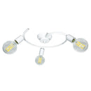 Plafoniera 3xE27 Montatura Verniciata Bianco E-Energy Daniela