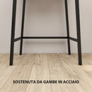 Mobile Toeletta con Specchio Ribaltabile e 16 Scomparti 60x40x90 cm in Legno e Acciaio Color Legno  