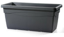 Vaso 80x37x32,8 cm in Polipropilene Cassettone 80 Antracite