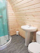 Casetta Bungalow Camping Pod  300x600 cm 15,11 mq in Legno