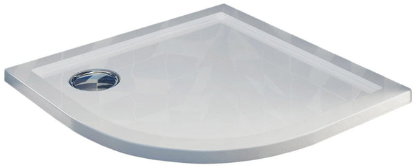 prezzo Receveur De Douche Semi-Circulaire En Acrylique Blanc Fosterberg Floret 4 Ultraslim