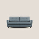 Divano Letto 3 Posti 208x97x96 cm in Tessuto Carta Da Zucchero
