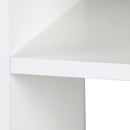 Libreria design moderno 150x120 cm Bianca