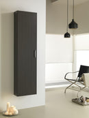 Mobile da Bagno a Colonna 1 Anta in Melaminico 40x18x160cm TFT Giava Pino Grigio