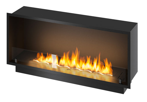 Camino a Bioetanolo da Incasso 124,4x59,4x30 cm Inside 1200 Slim Nero con Vetro acquista