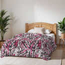 Trapunta Invernale Stampata in Microfibra 200gr Double Face Crazy Varie Misure