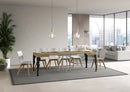 Tavolo Allungabile 90-246x90x77 cm Paxon Quercia Naturale