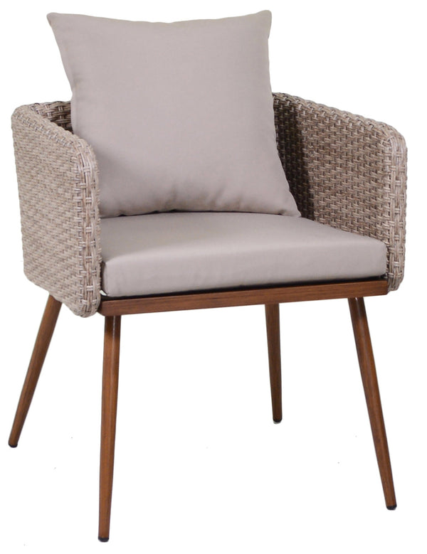 Fauteuil de jardin en polyrotin Adami Natural Tirreno sconto