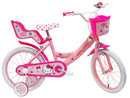 Bicicletta per Bambina 16" 2 Freni  Hello kitty Rosa