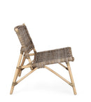 Sedia 68,5x75,5x75 cm Tarifa in Rattan