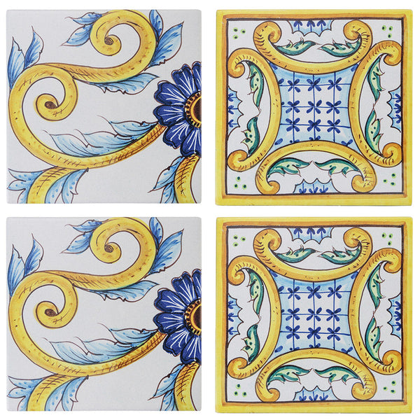 Sottopentola 16x16x1 cm in Ceramica VdE Tivoli 1996 Le Riggiole prezzo