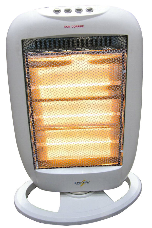 sconto Cuisinière Halogène 1200W 3 Éléments Blanc Beker