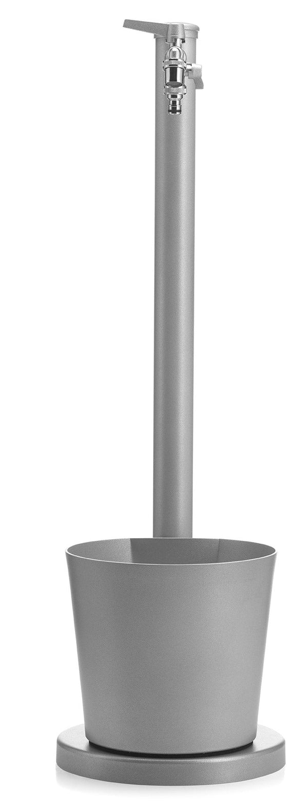 acquista Fontaine de jardin avec robinet et vasque Belfer 42/SRV Aluminium