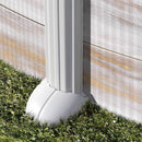 Piscina Rotonda Fuori Terra Ø460xh132 cm in Acciaio e PVC Gre Groenlandia