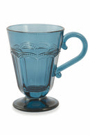 Set 6 Bicchieri con Manico in Vetro Villa d'Este Home Tivoli Duchessa Multicolor