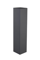 Mobile Sospeso Verticale da Salotto in Melaminico Laccato 29x31x140cm TFT Cube Grigio