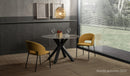Tavolo Fisso 120x120x76 cm in Ceramica Loki Marmo Lucido