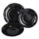 Servizio Piatti 12 Pezzi in Gres VdE Tivoli 1996 Duchessa Stones