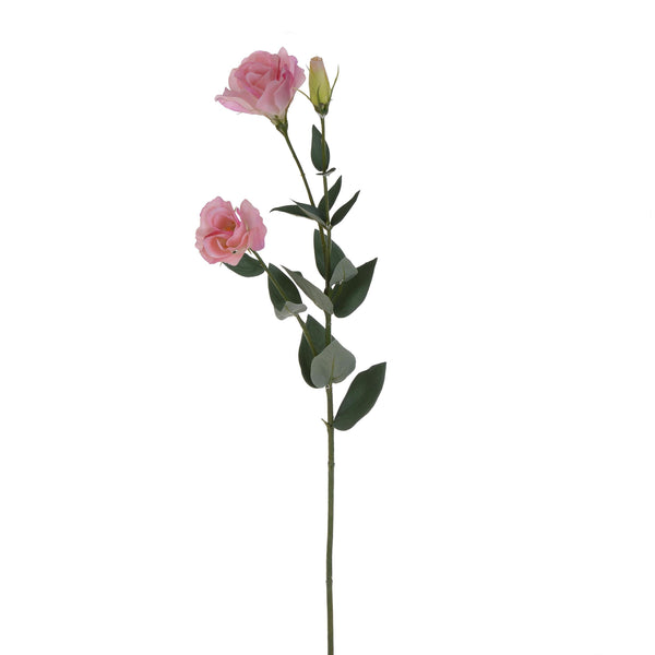 Lot de 6 lisianthus artificiels avec fleurs hauteur 75 cm rose acquista