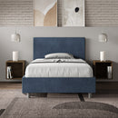 Letto Singolo Adele Blu Varie Misure