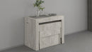 Panca Allungabile 66/290x25x45 cm Pratika Singola A Cemento  