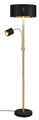 Piantana da Interno Attacco E27 in Metallo Ottone Opaco