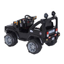 Macchina Elettrica per Bambini 6V Fuoristrada Nero 