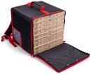Zaino Borsa Termica Porta Pizze da asporto 10 Cartoni Safemi Fast 10 Nero