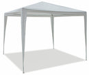 Gazebo da Giardino in Metallo 3x3m Soriani Bianco