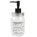 Dispenser Sapone Liquido 380 ml in Vetro VdE Tivoli 1996 Trasparente