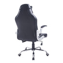 Sedia da Gaming Regolabile e Girevole Nero 