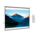 Schermo di Proiezione 120 Pollici Motorizzato Home Cinema Bianco 