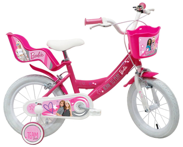 sconto Vélo Barbie Rose pour Fille 14" 2 Freins