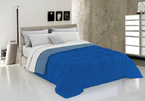 acquista Couette en Microfibre 300gr Doubleface Royal/Bleu
