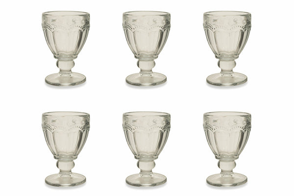 sconto Set de 6 Gobelets Ø9x13 cm en Verre Transparent VdE Tivoli 1996 Corinto