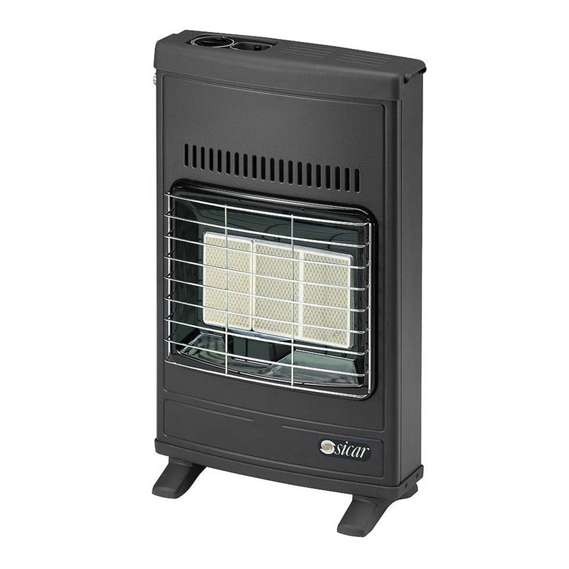 Stufa a Gas Metano da Interno Infrarossi 4200W Eco 42T Sicar