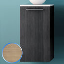 Mobile da Bagno Pensile in Legno Rovere Chiaro 35X60cm Fosterberg Porto 4