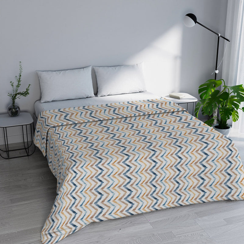 Trapuntino Estivo in Microfibra 100 gr con Stampa Hippy Basic Varie Misure