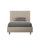 Goya Tortora Lit Double Différentes Tailles